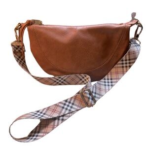 Anthropologie Urban Originals Luna Vegan Slouchy Crossbody w/ Upgraded Strap